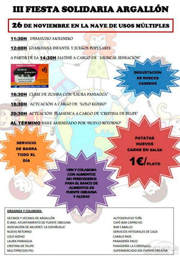 III Fiesta Solidaria Argallón 