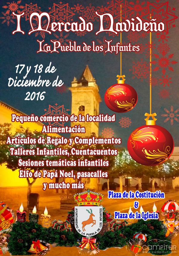 I Mercado Navideño en Puebla de los Infantes 