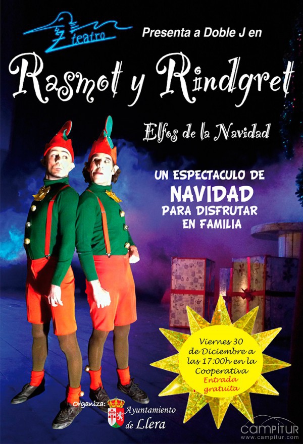 Espectáculo de Teatro de Navidad en Llera 