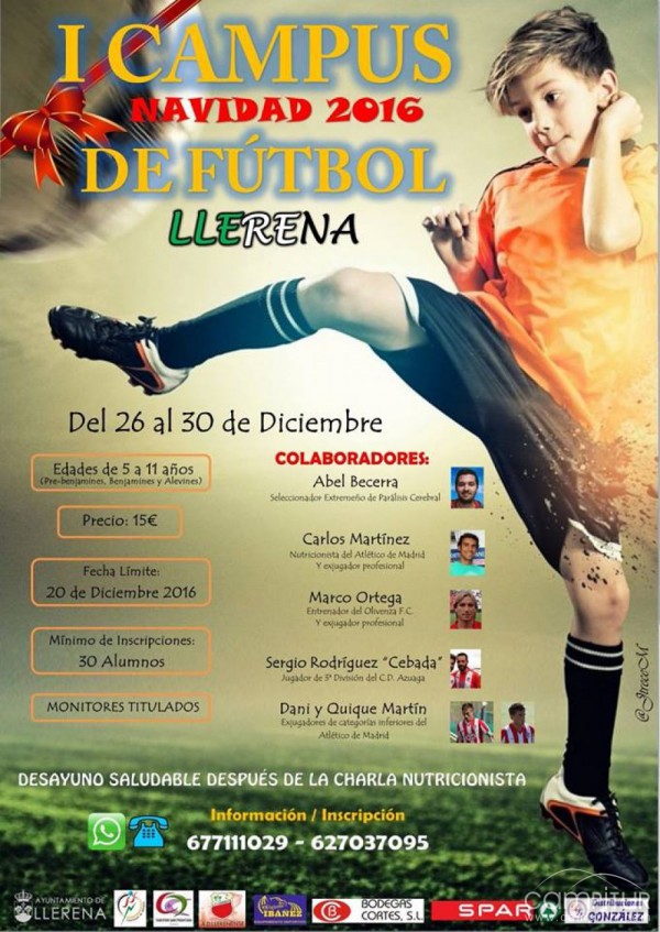 I Campus de Fútbol de Llerena 