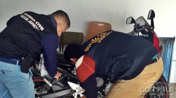 Recuperada una moto que cambió 8 veces de “propietario”