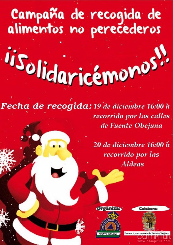 Campaña de recogida de Alimentos no perecederos en Fuente Obejuna