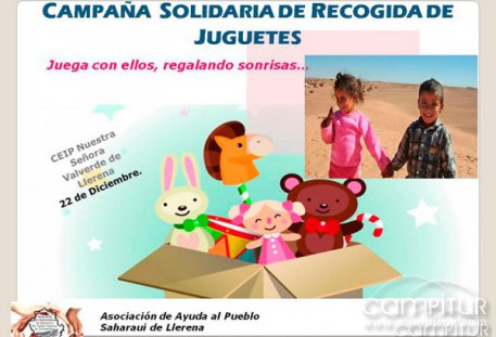 Campaña Solidaria de Recogida de Juguetes en Valverde de Llerena 