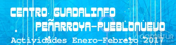 Actividades en el Centro Guadalinfo de Peñarroya-Pueblonuevo