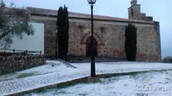 Primera nevada en Alanís 