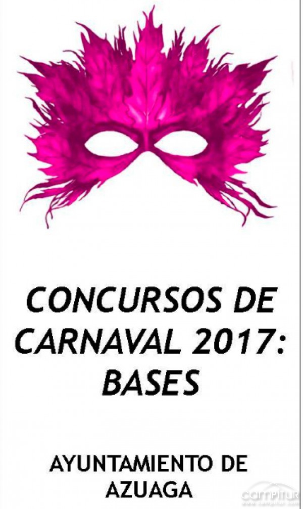 Bases Concurso de Carnaval 2017 en Azuaga