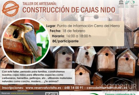 Taller de Artesanía en el Cerro del Hierro 