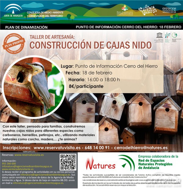 Taller de Artesanía en el Cerro del Hierro 