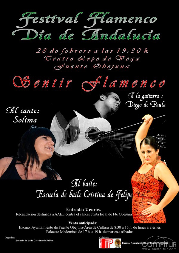 Festival Flamenco “Sentir Flamenco” en Fuente Obejuna 
