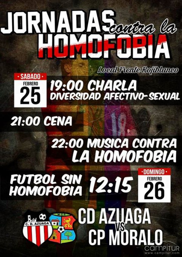 Jornadas Contra la Homofobia en el CD Azuaga 