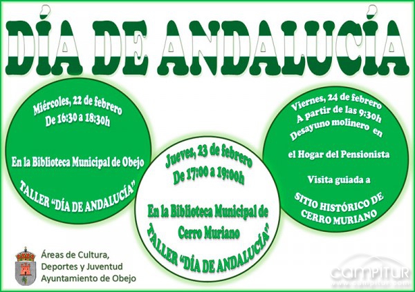 Actividades conmemorativas del Día de Andalucía en Obejo 