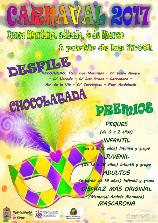 Carnaval 2017 en Obejo 