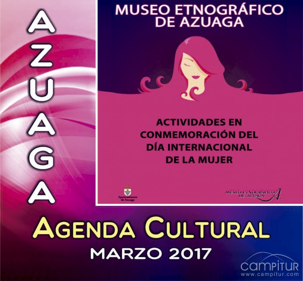 Agenda Cultural mes de marzo en Azuaga 