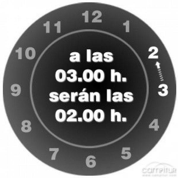 Los relojes se atrasarán una hora en la madrugada del domingo 