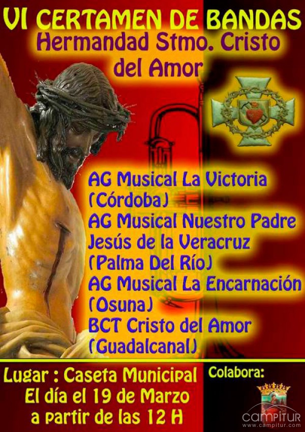 VI Certamen de Bandas, Hermandad Santísimo Cristo del Amor en Constantina 