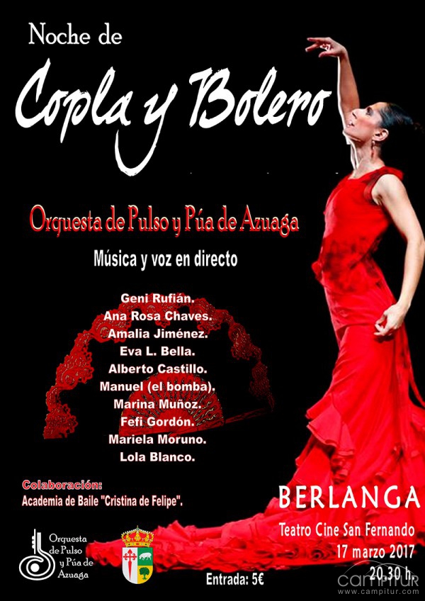 “Noche de Copla y Bolero en Berlanga” 