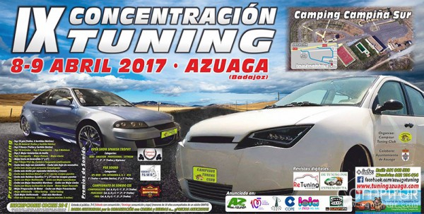 IX Concentración Tuning 2017 en Azuaga 