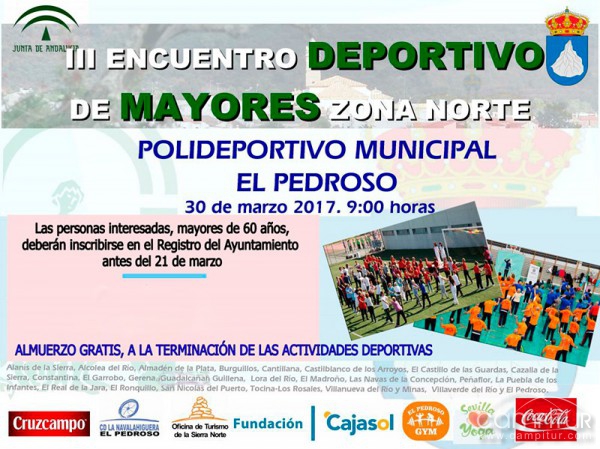 III Encuentro Deportivo de Mayores Zona Norte en El Pedroso 