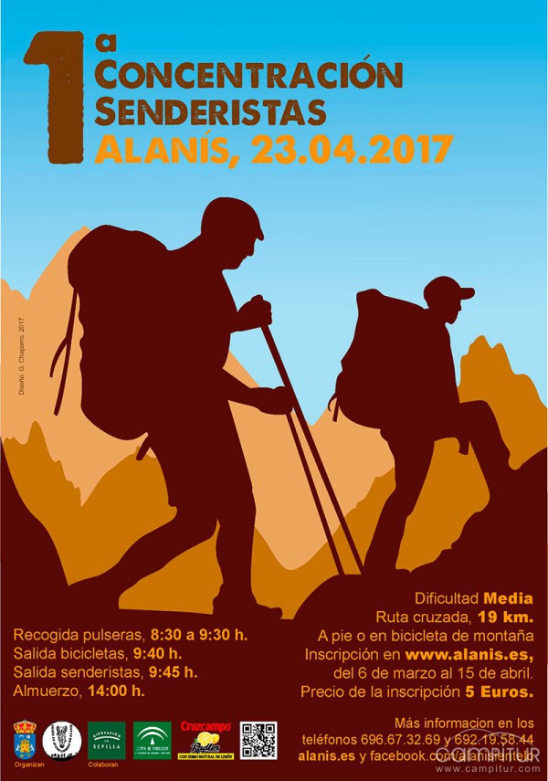 I Concentración de senderismo en Alanís
