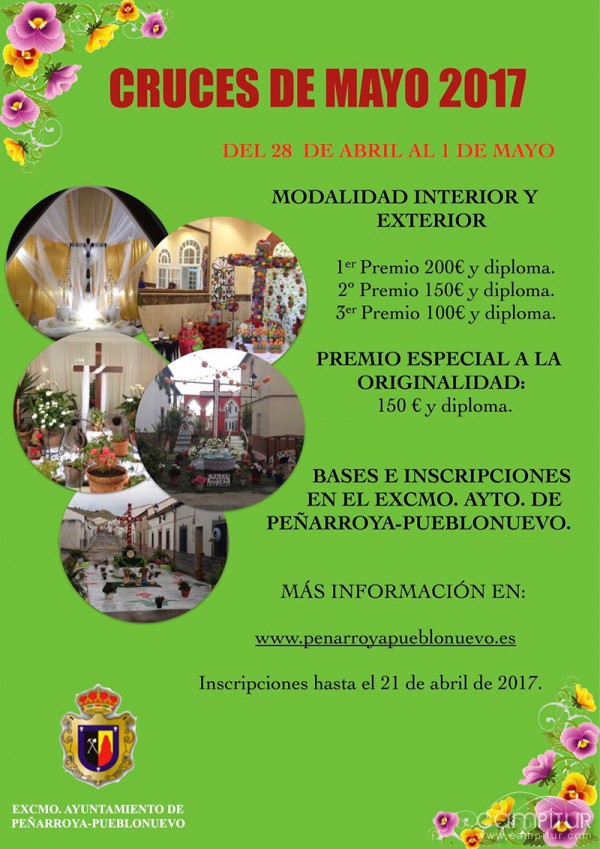 Concurso de Cruces de Mayo 2017 Peñarroya-Pueblonuevo 