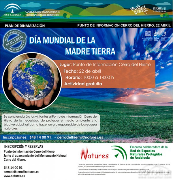 Actividades Mes de Abril Cerro del Hierro