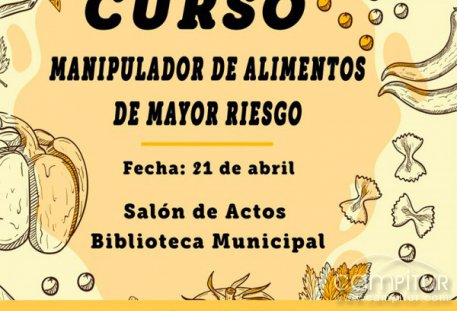 Curso de Manipulador de Alimentos de Mayor Riesgo en Guadalcanal 