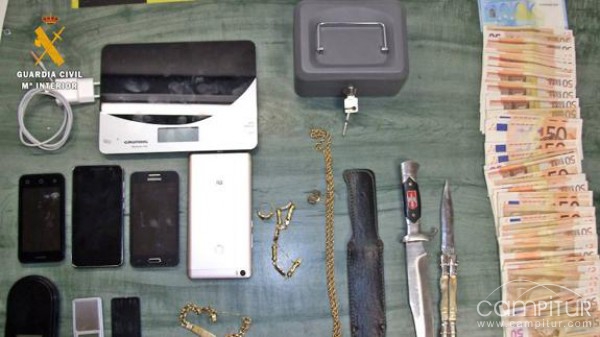Desmantelado un punto de venta de heroína en Llerena 