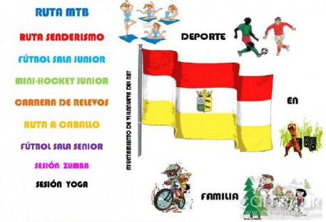 III Jornada Deporte en Familia en Villanueva del Rey 