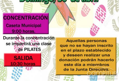 II Marcha Contra el Cáncer en Granja de Torrehermosa