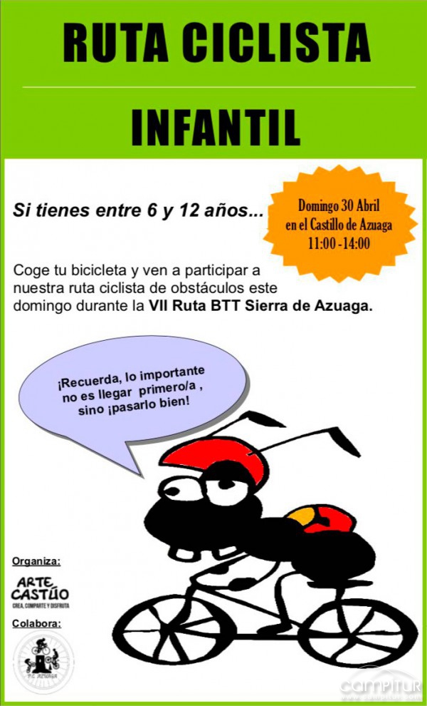 Ruta Ciclista Infantil en Azuaga 