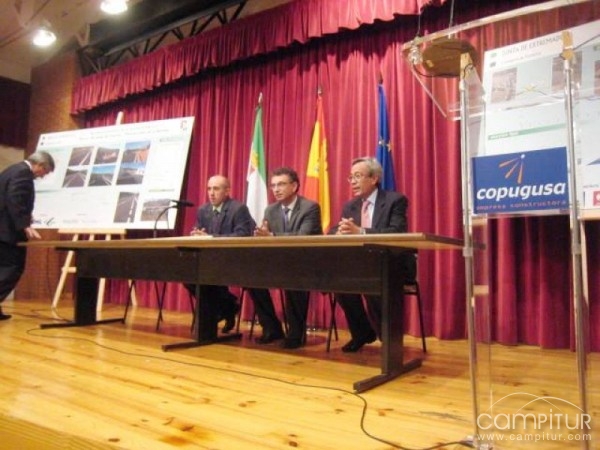 Finalizadas las obras de la carretera de Peraleda a Monterrubio 