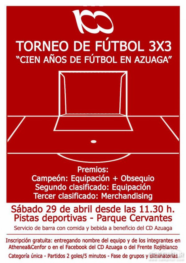 Torneo de Fútbol 3x3 en Azuaga 