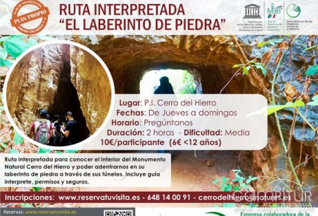 Actividades Cerro del Hierro para este mes de mayo