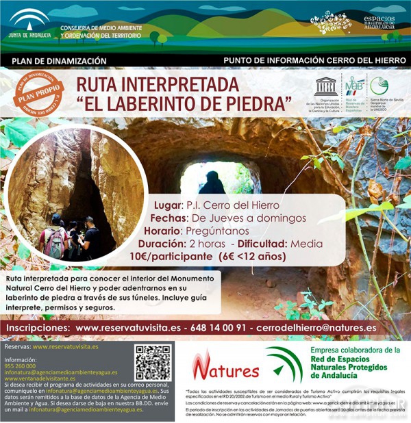 Actividades Cerro del Hierro para este mes de mayo