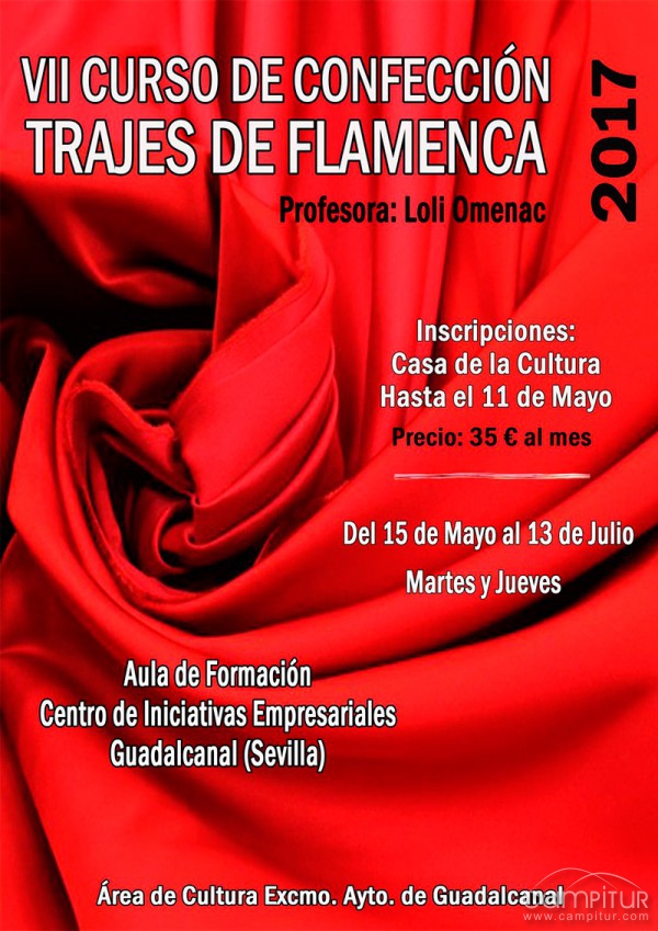 VII Curso de Confección de trajes de flamenca 