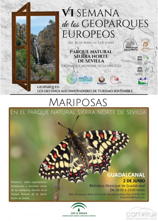 Ponencia sobre mariposas en Guadalcanal 