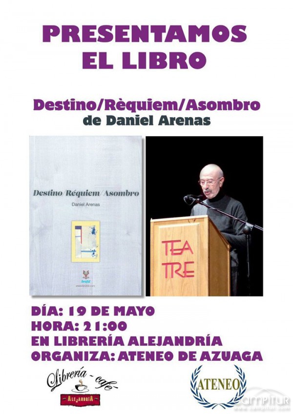 Daniel Arenas presenta su último libro en Azuaga