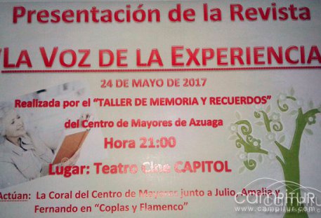 Presentación de “La Voz de la Experiencia” en Azuaga