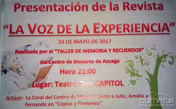 Presentación de “La Voz de la Experiencia” en Azuaga
