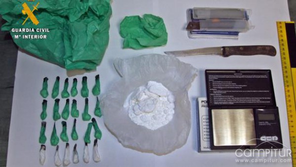 Detenido por cultivo y tráfico de drogas un vecino de Azuaga 