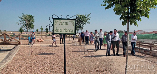Inaugurado en Parque de la Infancia en Granja de Torrehermosa 