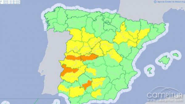 La Campiña Sur en alerta amarilla por las elevadas temperaturas 