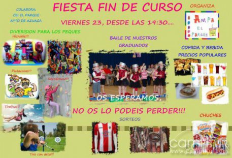 Gran Fiesta Fin de Curso del Colegio “El Parque”