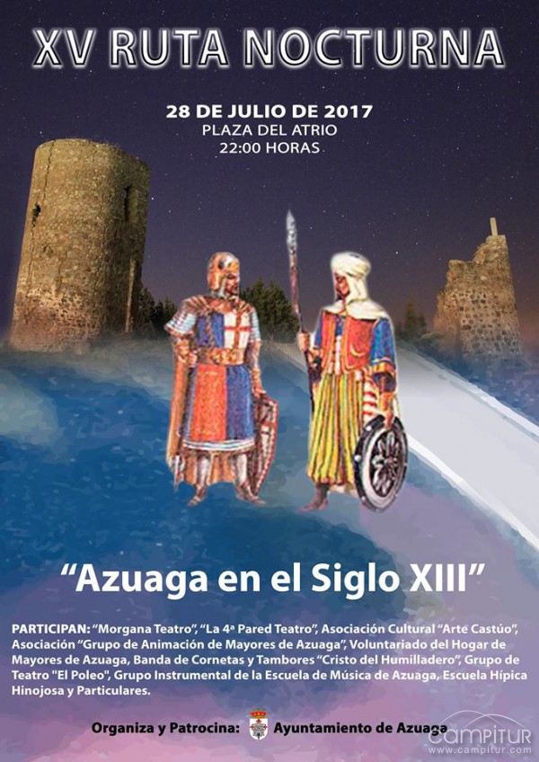 XV Ruta Nocturna 2017 en Azuaga 