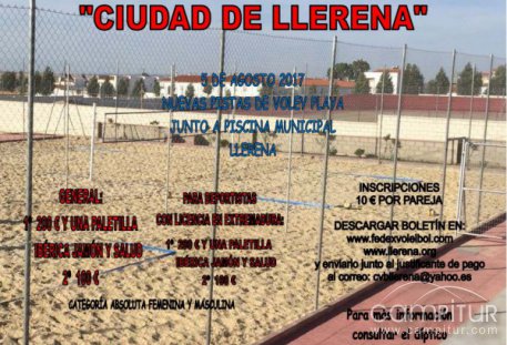 V Torneo de Vóley Playa “Ciudad de Llerena”