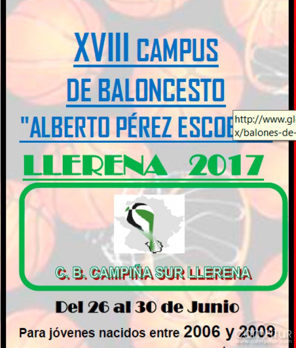 Arranca el XVIII Campus Baloncesto Alberto Pérez 