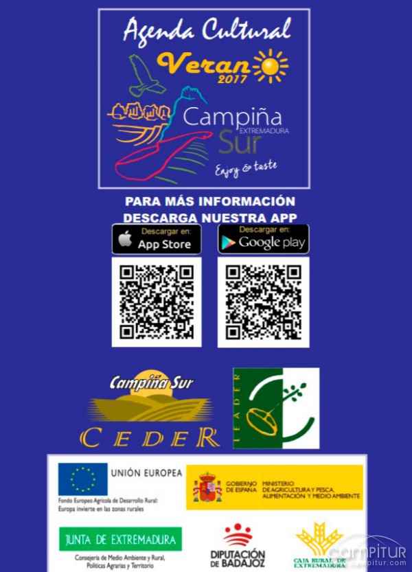 Continuación Agenda Cultural Campiña Sur verano 2017