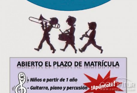 Abierto el plazo de matrículas para el Aula de Música de Granja 