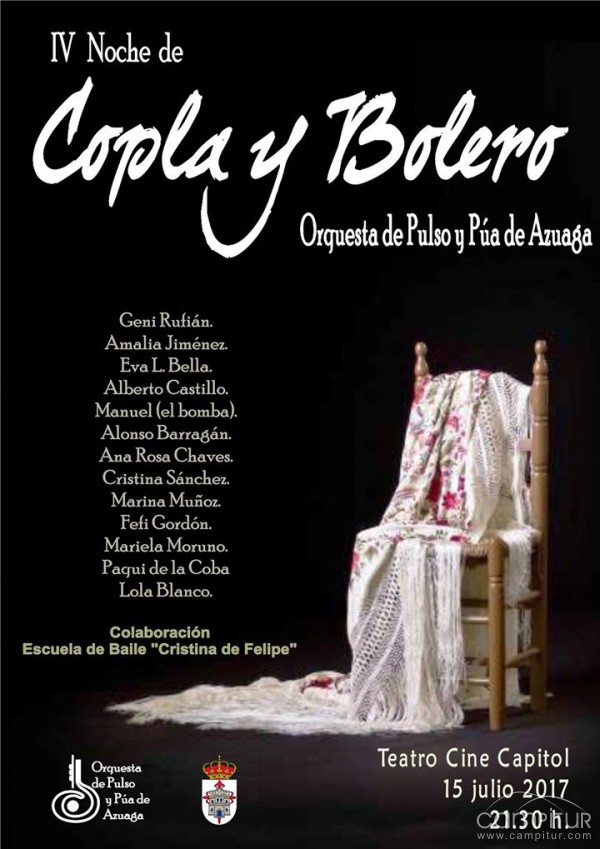 IV edición de “Noche de Copla y Bolero”
