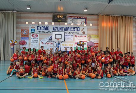 Clausurado el XVIII Campus de Baloncesto en Llerena 